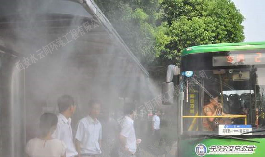 噴霧降溫系統(tǒng)在加油站、車站候車廳等領域應用