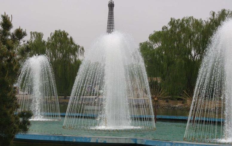 【噴泉】萬向直射噴頭