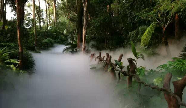 旅游景區(qū)安裝人造霧系統(tǒng)的好處