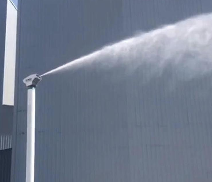 360°旋轉(zhuǎn)高桿噴霧降塵樁